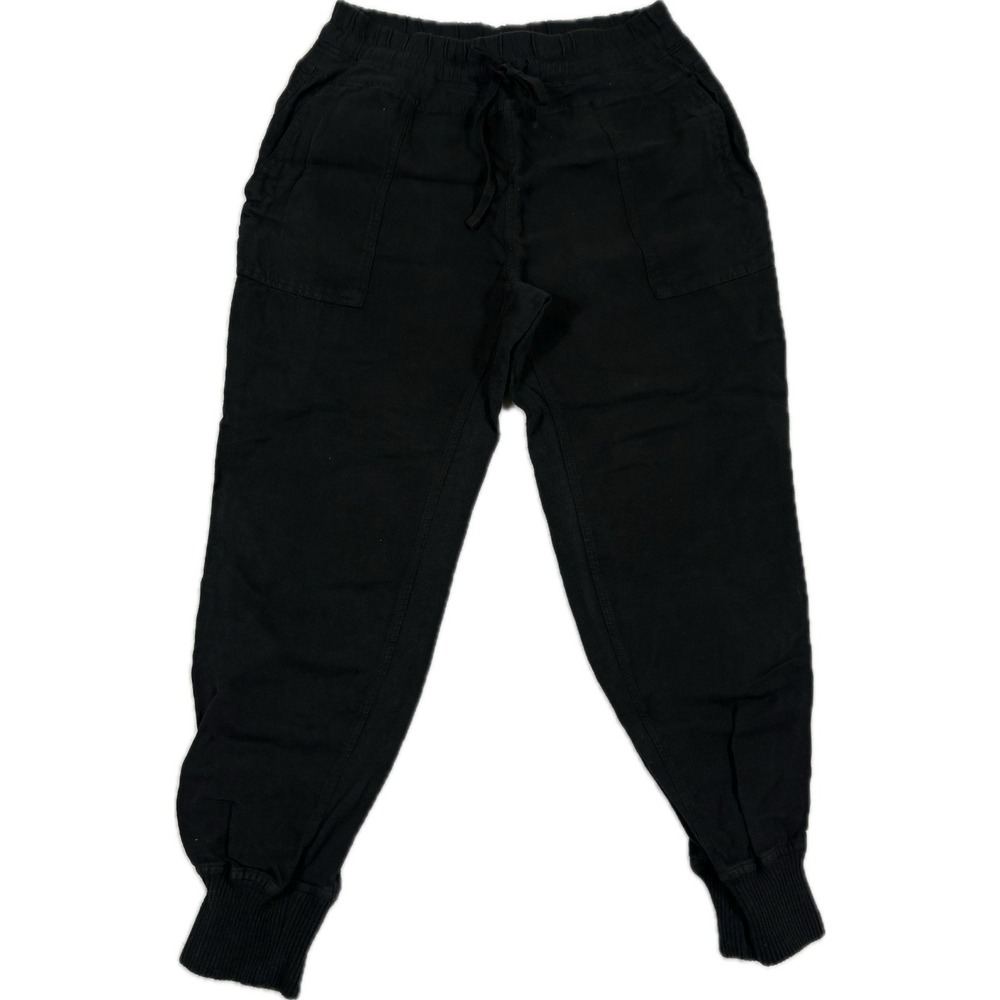James Perse Women's Black Balloon Like Pants Size L (3) Jogger Lounge Casual